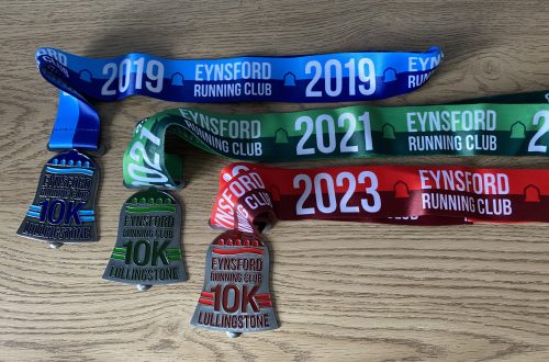 Lullingstone 10k medals 2019 2021 2023